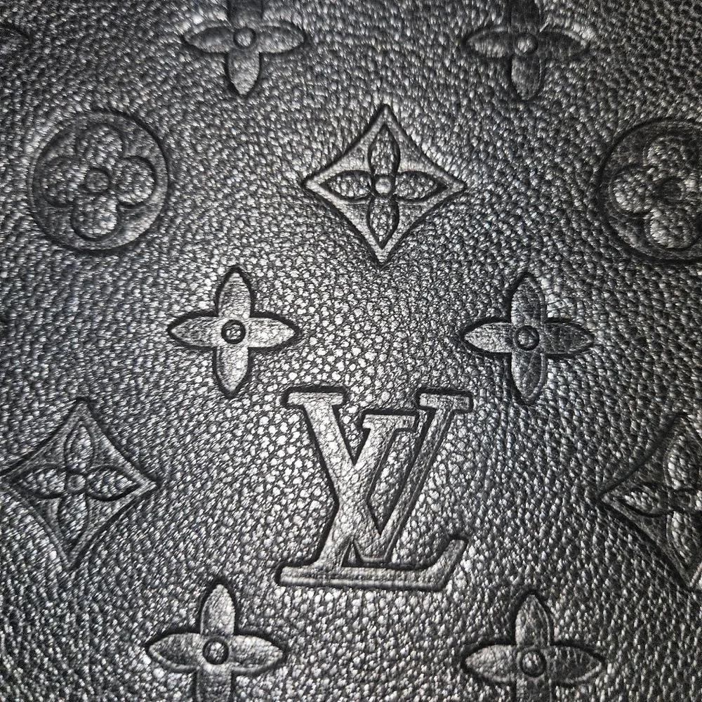 Designer Inspired Black Monogram Medium Tote 🖤 - Picture 10 of 10